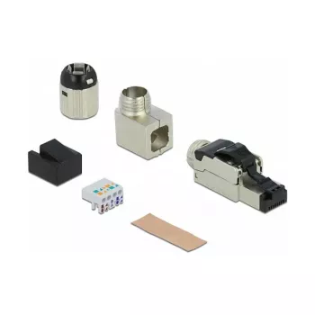 Wire connector DeLOCK 86489 1x RJ-45 Grey