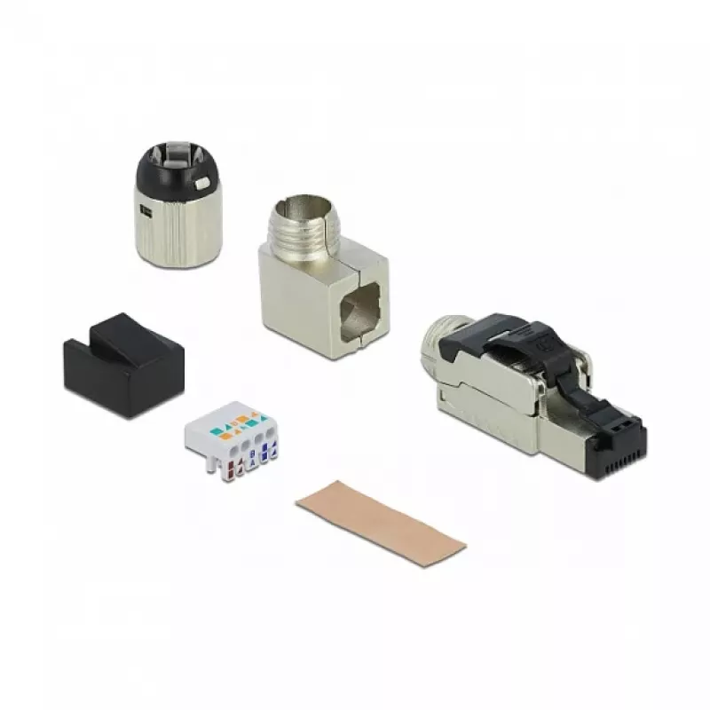 Wire connector DeLOCK 86489 1x RJ-45 Grey