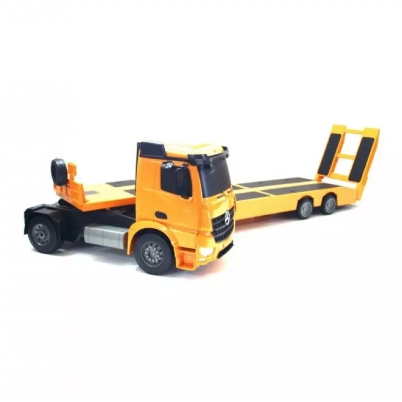 Double E 1/20 Scale Ready to Run RC Mercedes-Benz Arocs Flat Bed Trailer