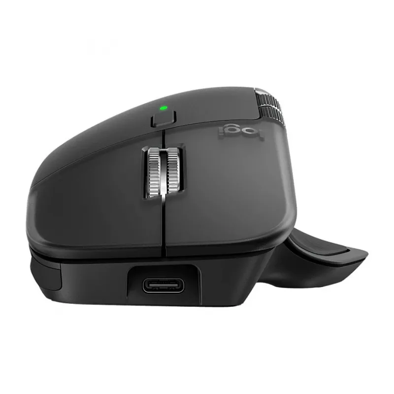 Logitech MX Master 4 - Mouse - Bluetooth, 2.4 GHz - Graphite