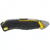 Utility Knife Stanley FATMAX FMHT10594-0 Black Stainless Steel Yellow 18mm Width 165mm Length