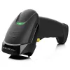 Handheld 1D/2D wired barcode scanner QOLTEC 50853 — USB, ABS housing, 1.65 m cable, 97×65×167 mm, 105 g