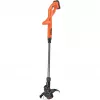 Black & Decker ST1823 18V Cordless Grass Trimmer with 28cm Cutting Width, AFS Line Feed, Edging Function and Telescopic Shaft
