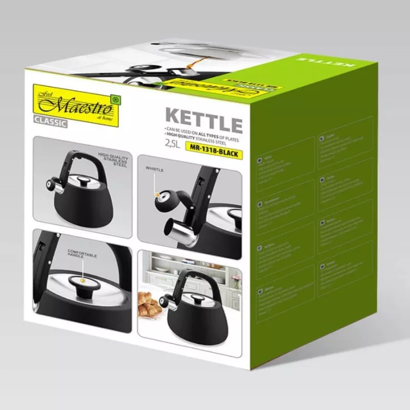Kettle Maestro MR-1318-BLACK