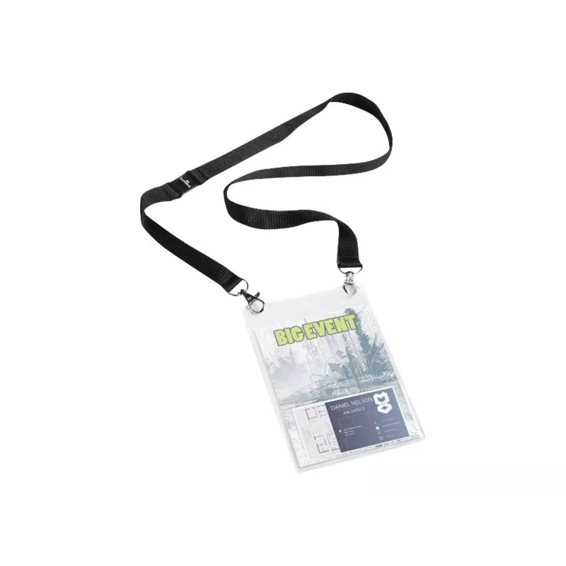 Badge holder Durable 852501 Textile 10 pc(s)