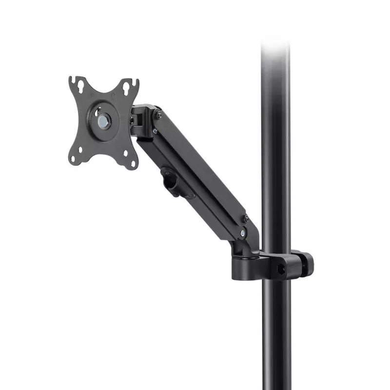Monitor Mount for Tube / Pole 28-60mm Maclean, 17-27'', 7kg max, Gas Spring, MC-459