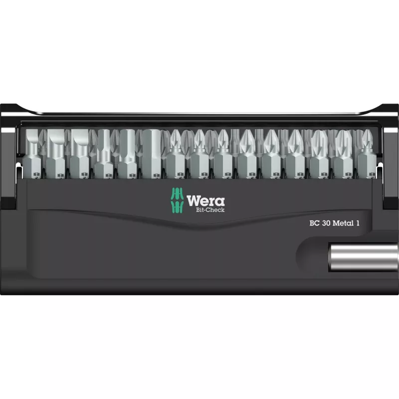 Screwdriver Bit Set Wera BC 30 Metal 1