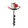Earth Auger AWTools GD520-2 petrol post hole digger 2.95 HP, 900 ml tank, includes 3 drill bits