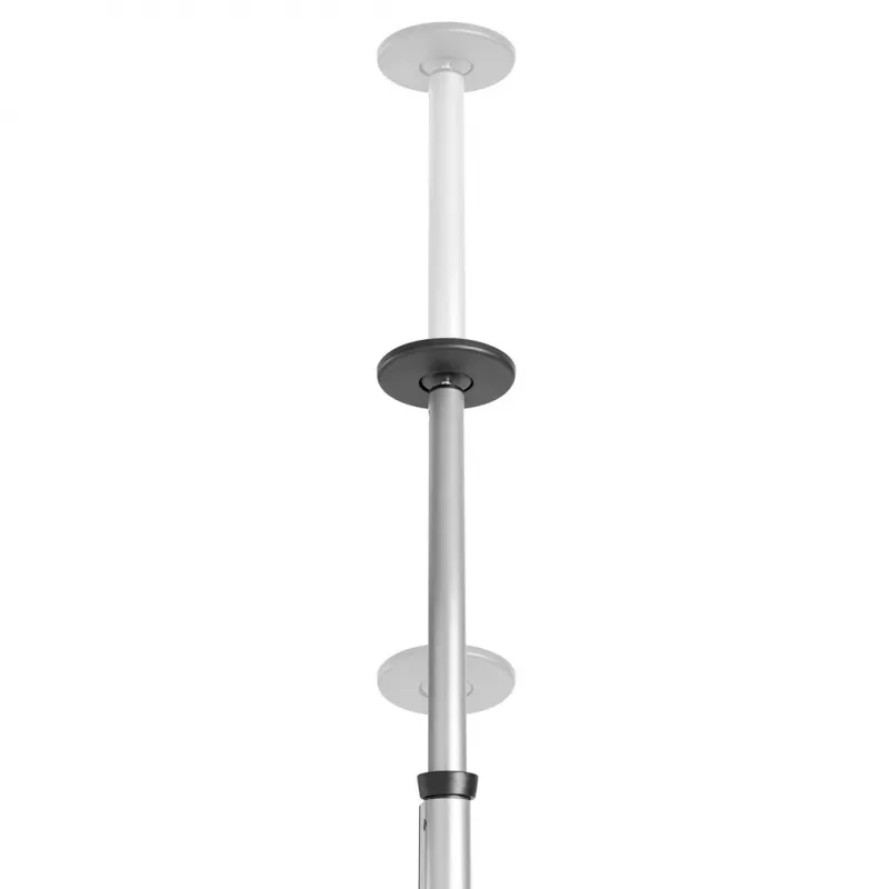 Maclean MC-791N Telescopic Floor-Ceiling TV Mount with Shelf, 37-70 inch, 30 kg