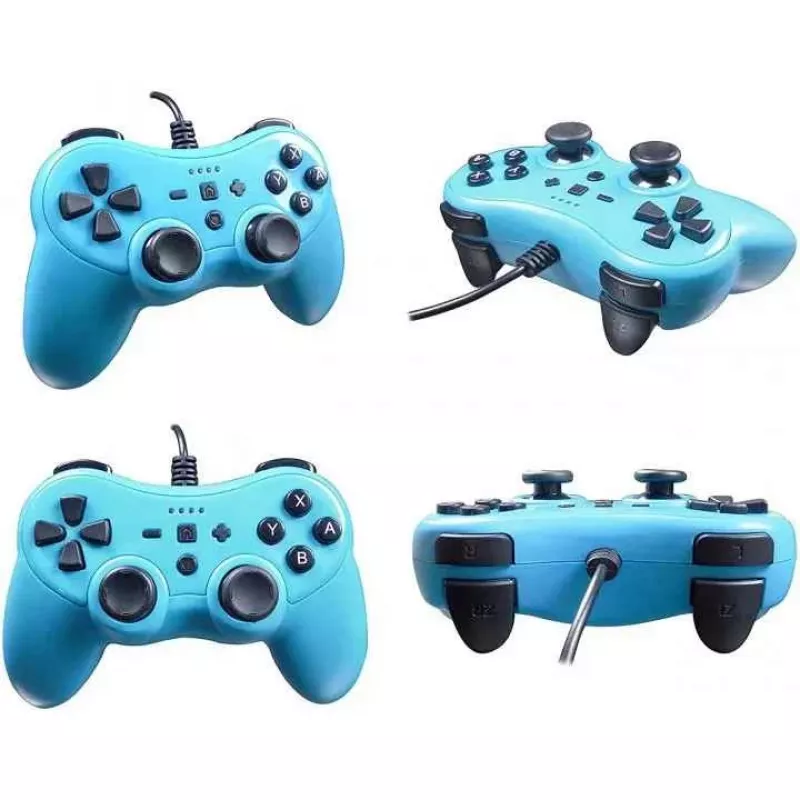 Wired controller SUBSONIC SA5488-1 Neon Blue — for Nintendo Switch, wired connection