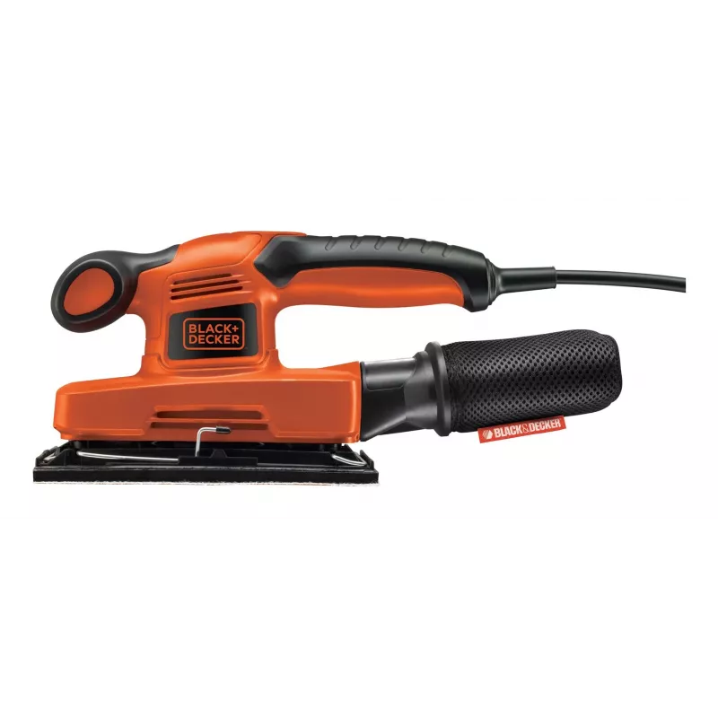 Orbital sander Black & Decker KA320EKA-QS, 240 W, 91 x 189 mm pad, 2 mm orbit