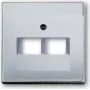 Busch Jaeger 1710-0-3610 Wall Plate/Switch Cover Aluminium (1710-0-3610)