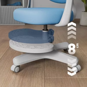Swivel chair Mark Adler Junior 4.6 Blue — children's desk chair, blue, model Junior 4.6