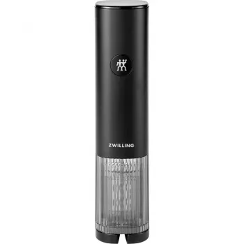Electric wine opener ZWILLING ENFINIGY 1028019 — cordless rechargeable, black