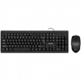 Combo Keyboard+mouse KB-S320C black (104 keys, 1000DPI, 2+1 bt.)