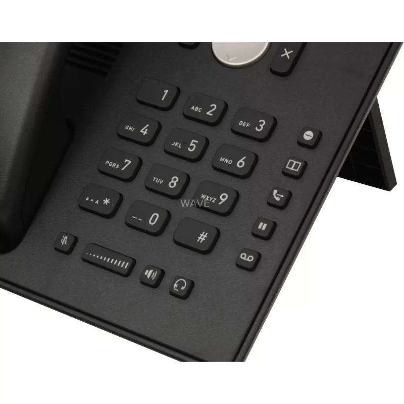 snom D120 - VoIP Phone - three-way calling - SIP - 2 cables - Black (4361)