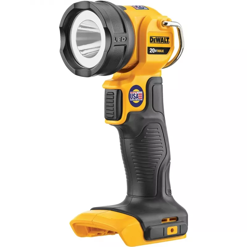 Dewalt 18V XR Li-Ion Cordless LED Pivot Torch - Bare Unit
