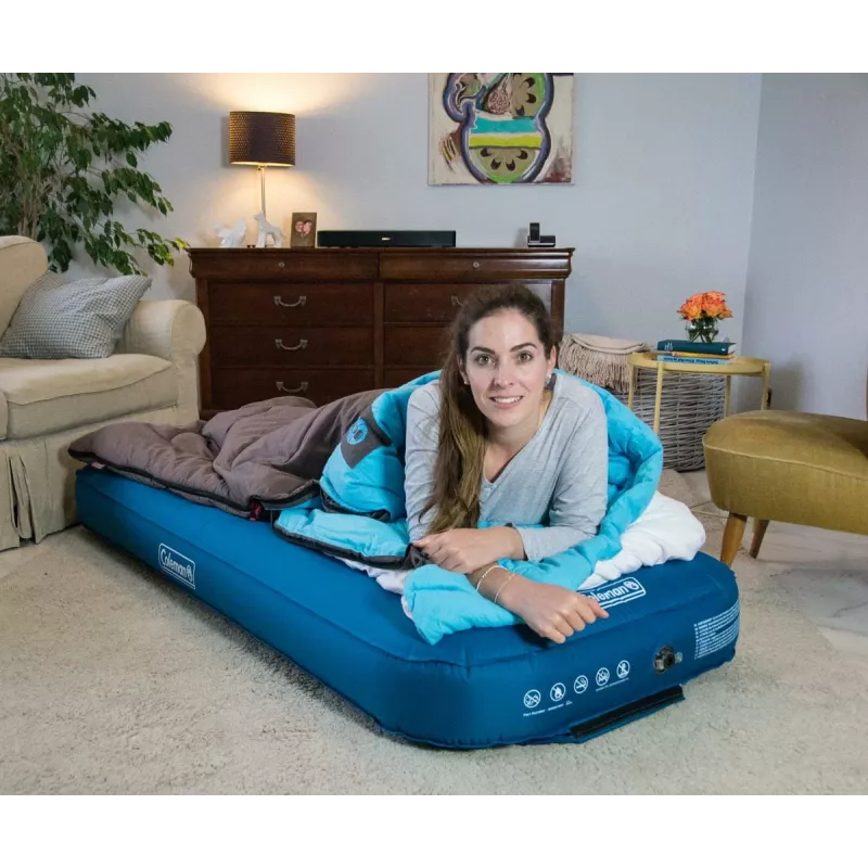 COLEMAN Extra Durable air bed Single - Blue 2,2 kg Length 198 cm Width 82 cm Height 22,5 cm (2000031637)
