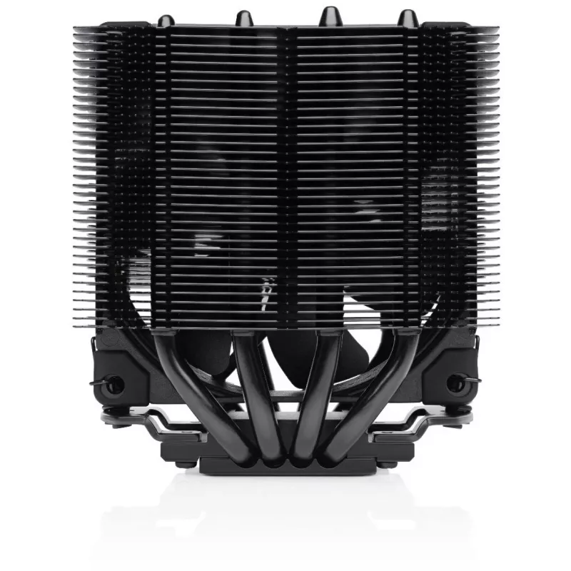 CPU cooler Noctua NH-D9L CHROMAX.BLACK — 92 mm fan, 400–2000 RPM, 22.6 dB, dimensions 95×95×110 mm, weight 531 g