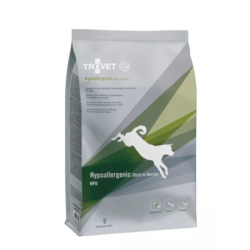 Trovet Hypoallergenic HPD dry dog food with horse, 3 kg