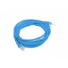 Patch cord LANBERG PCU6-20CC-0300-B RJ45 Cat.6 3 m Blue U/UTP CCA 250 MHz