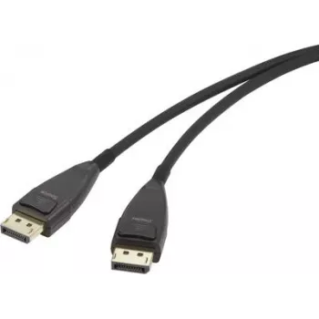 Renkforce DisplayPort Connection Cable [1x DisplayPort Plug - 1x DisplayPort Plug] 20 m Black (RF-3770962)