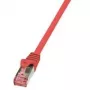 Networking cable LogiLink 10m Cat.6 RJ-45 S/FTP Red