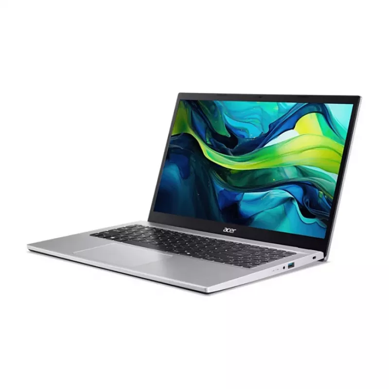 Laptop Acer Aspire Go 15 AG15-42P-R5K8 — AMD Ryzen 5 7430U, 15.6 inch FHD, 16 GB RAM, 512 GB SSD, Windows 11 Home, Silver