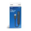 USB hub SAVIO AK-70, 7-port USB 3.0, 4 usable ports, USB Type-A host, 5 Gbit/s transfer, warranty 2 years