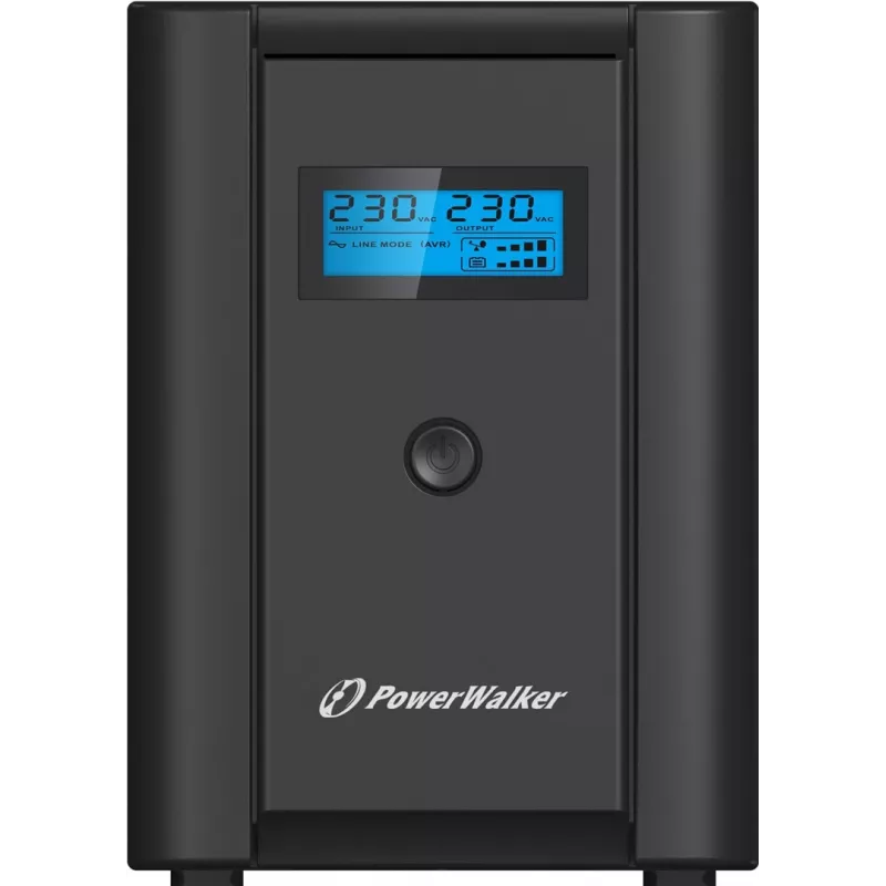 PowerWalker VI 1200 SHL Schuko uninterruptible power supply (UPS) Line-Interactive 1.2 kVA 600 W 4 AC outlet(s)