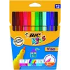 Fine felt pen BIC Visa Multicolour 12 pc(s)