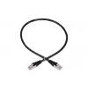 Network Cable Extralink LAN Patchcord Kat.5e RJ-45 F/UTP 0.5m Black