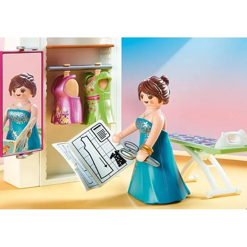 Playmobil Zestaw z figurkami Dollhouse 70208 Sypialnia z k¹cikiem do szycia