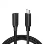 Ugreen 10387 USB cable USB 3.2 Gen 2 (3.1 Gen 2) 1 m USB C Black