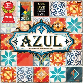 Board game Asmodee Azul — family strategy game, recommended age 8+