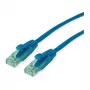 ROLINE RM Patch Cable Cat.6A UTP, Blue, 1 m