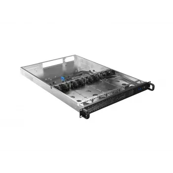 Lanberg SC01-6501-12B 1U 19 inch Rackmount Server Chassis E-ATX Black 8 Fans