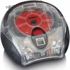 Portable radio CD player Lenco SCD-24TR — FM, 4W output, LCD, telescopic antenna, AC/DC, 6×C batteries