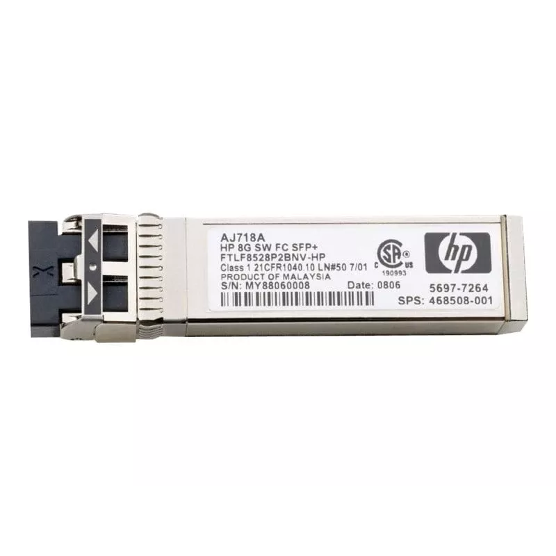 Transceiver module HPE 8Gb Short Wave Fibre Channel SFP+