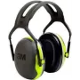3M 7100095526 - Kopfband - Agriculture - Konstruktion - Black - Green - 37 dB - CE approved (7100095526)