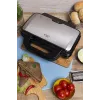 Sandwich maker Adler AD 3043, 1300 W, non-stick plates, 2 sandwiches, 285×152 mm cooking surface, black