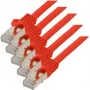 Networking Cable Red Cat7 S/FTP RJ45-RJ45 1m ShiverPeaks