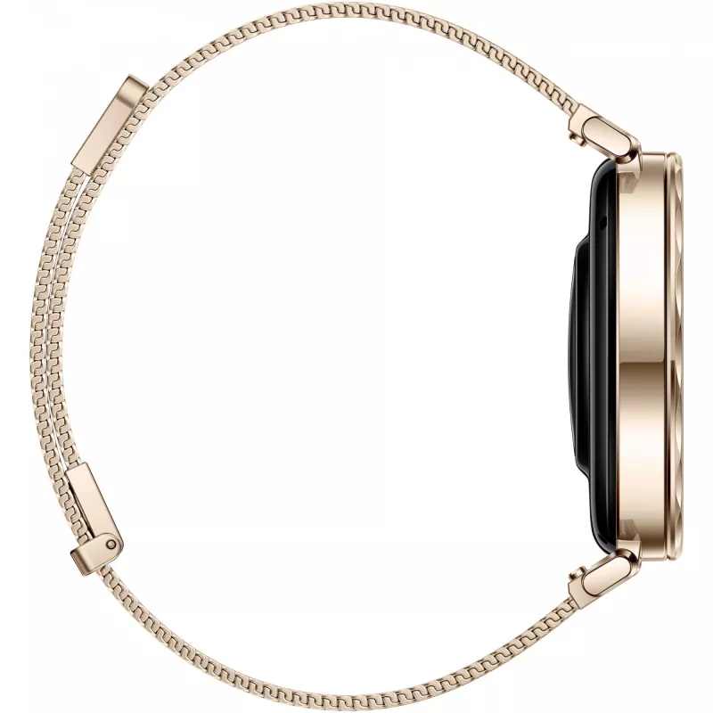 Smartwatch HUAWEI WATCH GT5 41 mm — 1.32 inch AMOLED, 466×466, 323 mAh, stainless steel case, gold band
