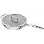 Wok pan ZWILLING Peak 30 cm, 18/10 stainless steel, induction-compatible