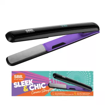 Hair straightener SBB SBST-1000-EU digital adjustable temperature full size