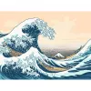 Painting kit Ravensburger CreArt ART Collection The Great Wave Hokusai 23690 — paint-by-number art set