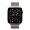 Apple Watch Series 11 GPS + Cellular 42mm Natural Titanium Case with Natural Milanese Loop