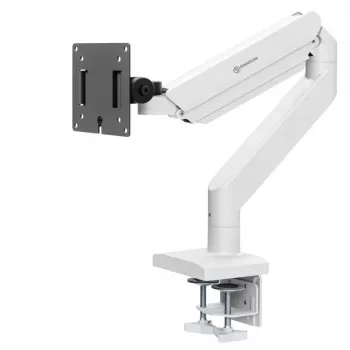 Monitor mount ONKRON G110-BG for 1 display 15 kg, up to 106.7 cm (42 inch), VESA 75x75–100x100, clamp/grommet, black/grey