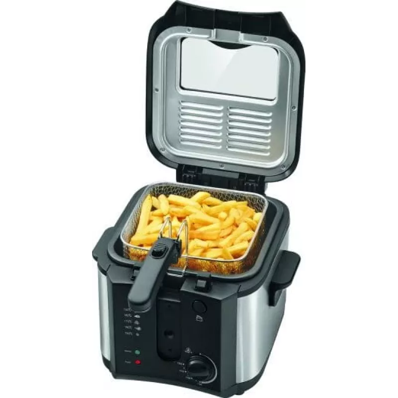 Fryer Clatronic FR 3649 Single 2.5 L 1600 W Black