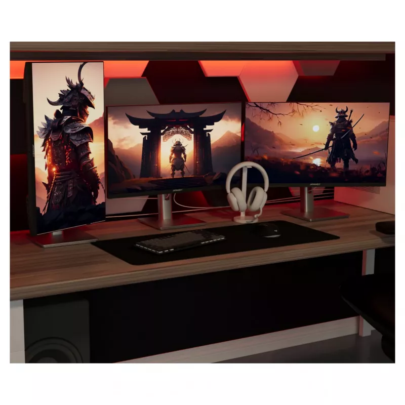 JAPANNEXT JN-I270FHD200F-HSP computer monitor 68.6 cm (27 inch) 1920 x 1080 pixels Full HD LED Silver